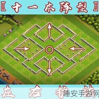 部落冲突11本阵型复制链接:部落冲突11本布局分享链接"🔗