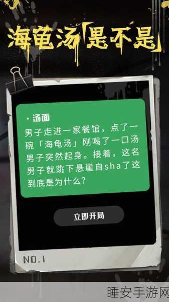 海龟汤游戏大热，社交新宠，下载即享欢乐时光