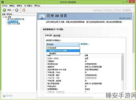 剑网三nvdia设置:剑网三NVIDIA配置指南" 🎮