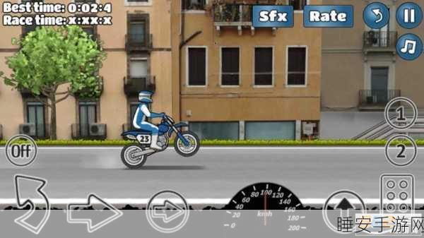 中文版Wheelie Challenge摩托竞速手游上线,挑战极限驾驶技巧!
