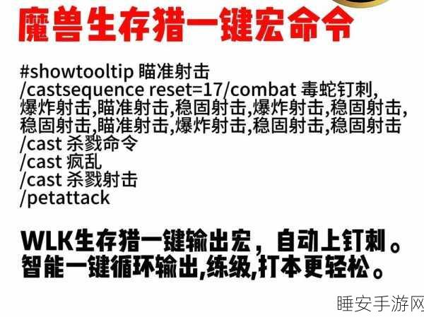 生存LR一键宏:生存LR快速操作宏" 🚀