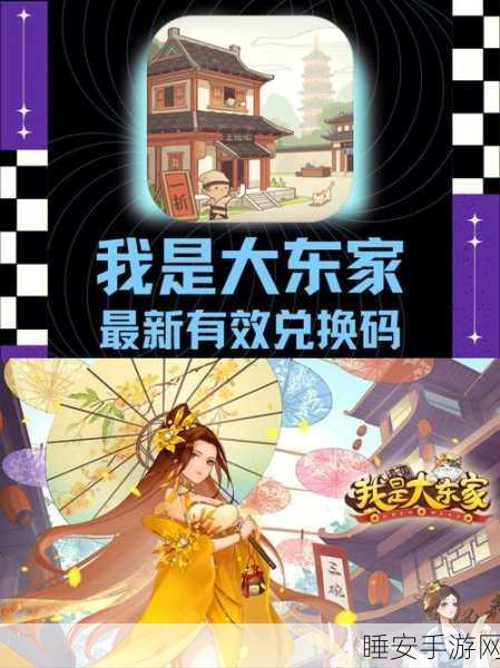 独家揭秘！我是大东家超全兑换码秘籍