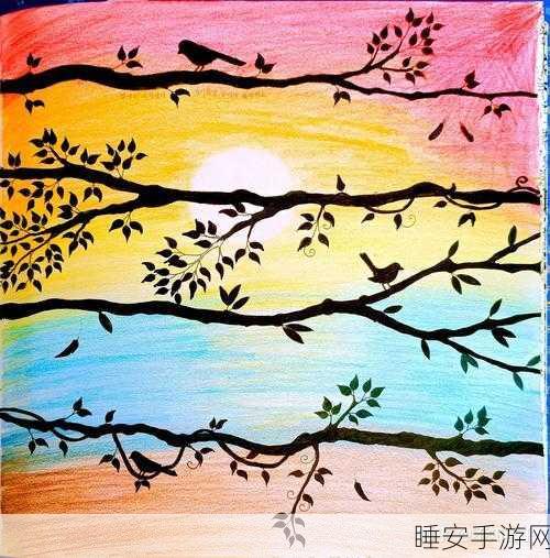 填色花园火爆来袭!解压休闲新选择,色彩盛宴等你探索