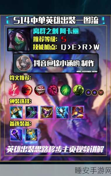 中单大眼的无敌出装与符文秘籍