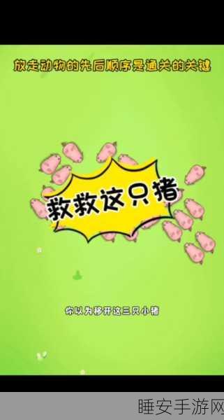 火爆全网!救救这只猪小游戏攻略及下载指南