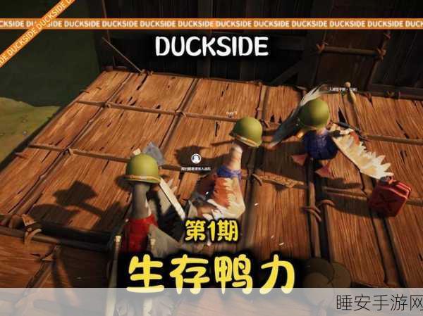 鸭鸭生存战,清新卡通射击模拟,挑战你的生存极限!