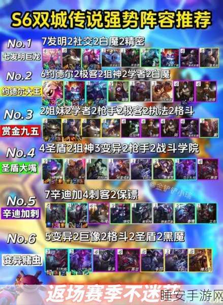 金铲铲之战双城传说,狼人主 C 阵容无敌攻略,细节全掌握!