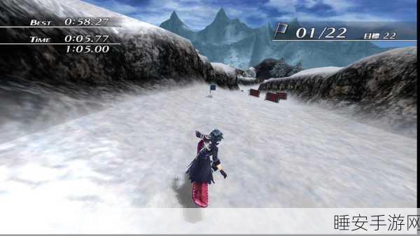 滑雪小子全道具解锁版震撼来袭!横版滑雪模拟大赛激情上演