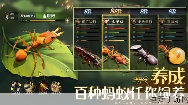 蚁群模拟器中文版震撼上线,打造你的微观放置养成帝国
