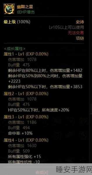 DNF 2024 黑暗武士装备搭配秘籍大公开