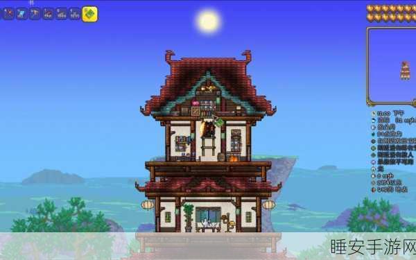 泰拉瑞亚创意比拼,揭秘最小规格房屋建造大赛