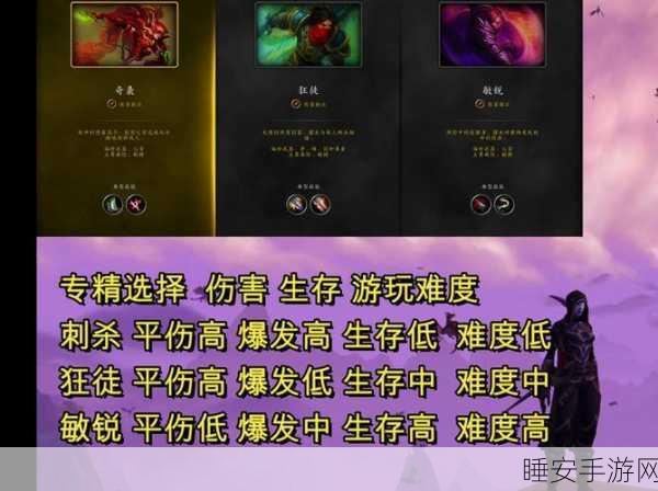 国服WLK刺杀贼输出手法
