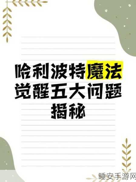 哈利波特魔法觉醒,揭秘舞会神秘地点与精彩细节