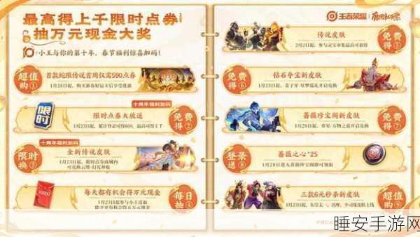 王者荣耀限时点券大揭秘,高效使用攻略与赛事福利详解