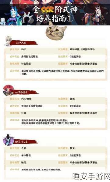 阴阳师SSR式神获取终极攻略,揭秘稀有式神解锁秘籍