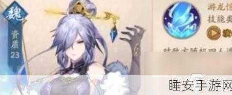 甄姬在少年三国志2竞技场大放异彩,深度技能剖析与实战策略