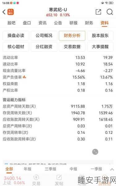 寒武纪 2024 年业绩预告重磅出炉及最新回应详情