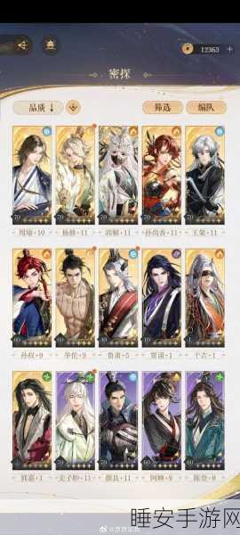 少年三国志2深度攻略,魏国顶尖阵容揭秘与实战站位布局