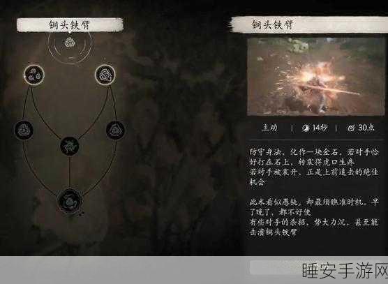 黑神话,悟空铜头铁臂技能深度解析与实战应用