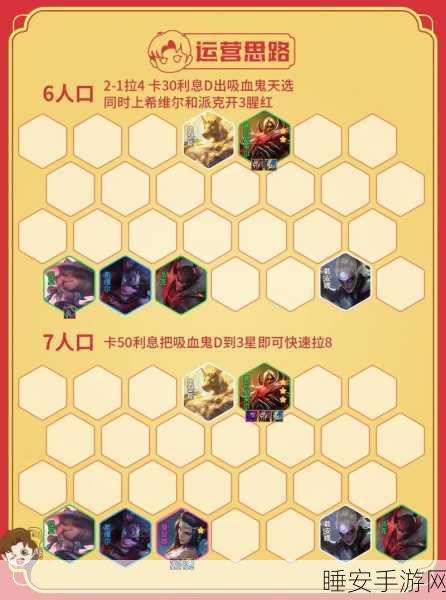 金铲铲之战，揭秘三星吸血鬼弑神无解搭配，登顶策略全攻略