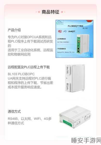 手游技术革新,PLC转MQTT与OPC UA网关助力游戏数据实时同步