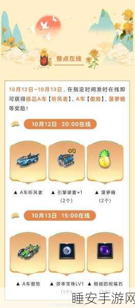 QQ飞车手游,速览点卷获取任务,解锁赛车升级秘籍