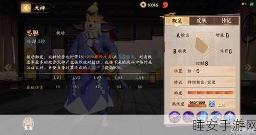 犬神决战平安京,赛场高伤连招秘籍,解锁利刃锋芒的制胜之道