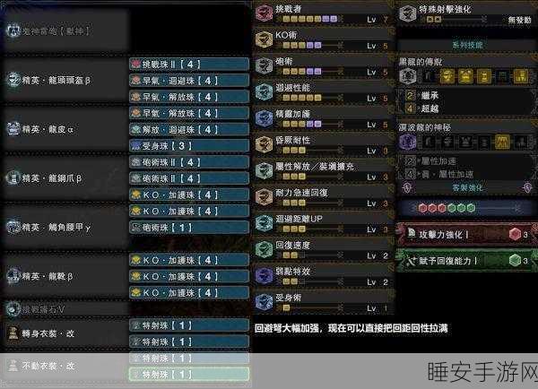黑龙霸世！怪物猎人，世界黑龙版本顶级重弩配装深度解析与实战攻略