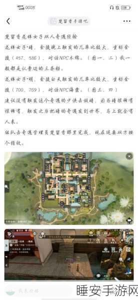 楚留香手游,揭秘欲说还休双人奇遇任务,浪漫与挑战并存