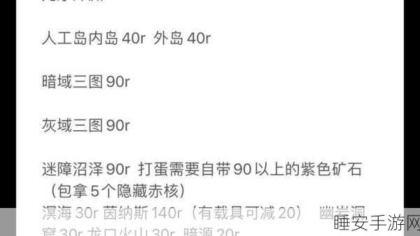 幻塔注能器与元素矿石的获取秘籍大公开