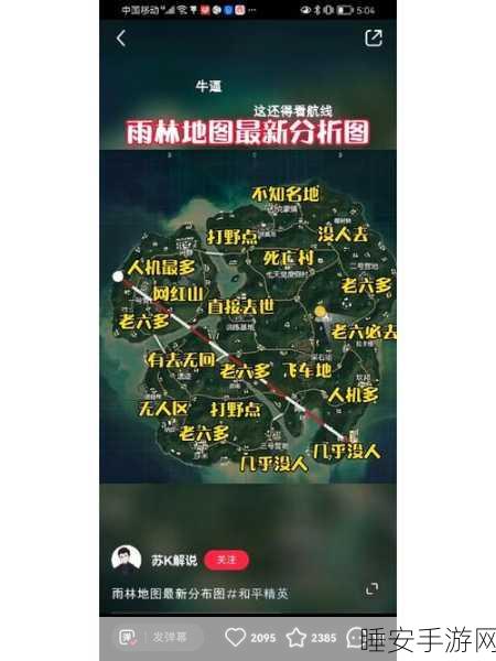 雨林激战秘籍,和平精英雨林地图深度解析与致胜战术