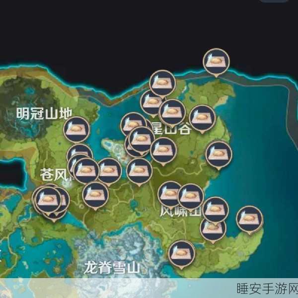 原神蒲公英籽全攻略,位置分布与高效获取秘籍