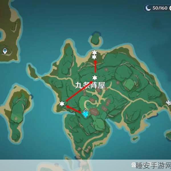 原神荒泷一斗突破必备,鬼兜虫全收集路线大揭秘!