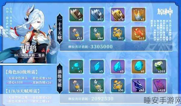 原神申鹤角色全解析,终极养成秘籍+武器阵容搭配实战指南