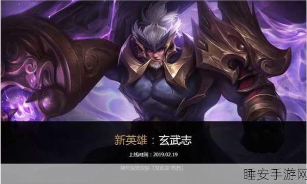 王者荣耀苏烈玄武志皮肤震撼曝光，铠甲勇士特效全解析，战场新霸主诞生！