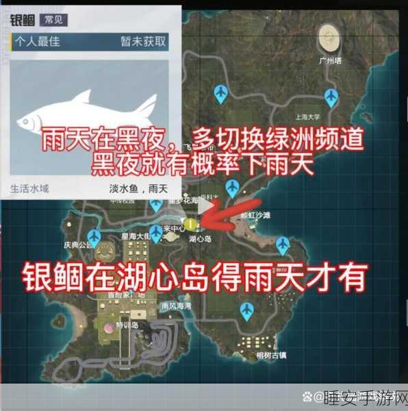 和平精英绿洲世界,钓鱼图鉴全揭秘,解锁稀有鱼类赢取专属奖励