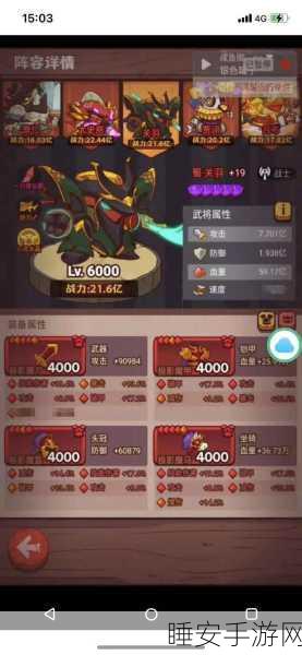咸鱼之王,战士科技加点秘籍,全面深度解析升级与强化