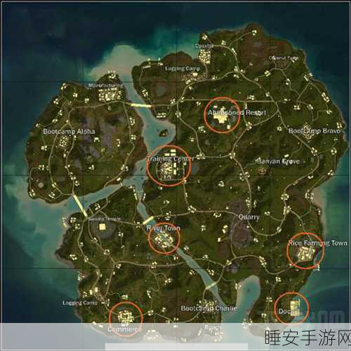 绝地求生刺激战场，丛林地图财富攻略，解锁顶级资源点与隐秘肥区