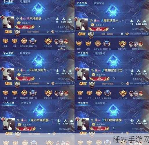 王者荣耀创意队名大赏，解锁赛场上的独特风采