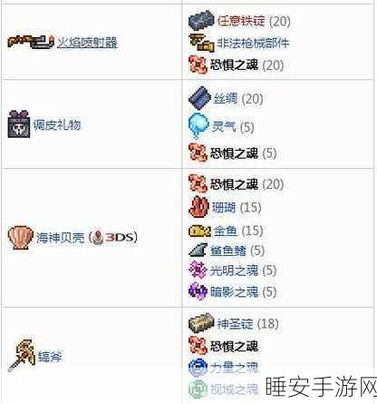 泰拉瑞亚高手进阶，恐惧之魂速刷攻略大揭秘