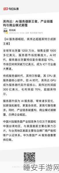 英伟达AI服务器耗电量惊人,手游行业迎来技术革新挑战?
