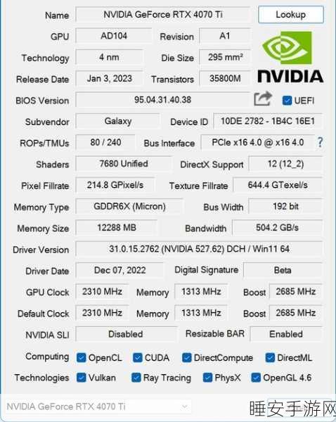 RTX 4070 GDDR6震撼发布,性能未减价未降,显存降级引热议