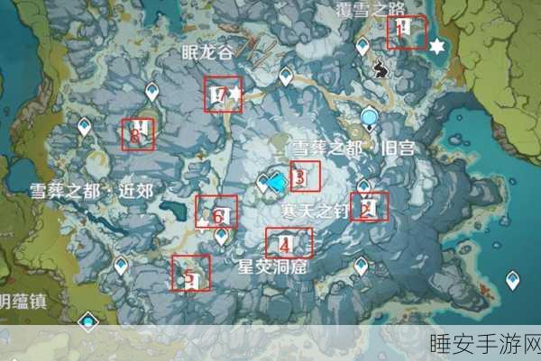 原神雪葬之都近郊碎片位置全揭秘!