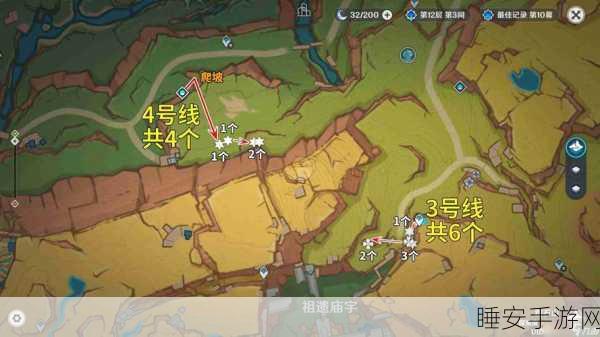 原神玩家必看!望风山地高效挖矿路线大揭秘,助你矿石满载而归