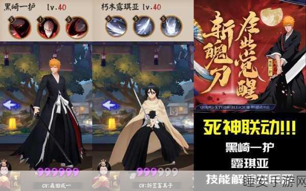 阴阳师×死神联动揭秘,黑崎一护技能全解析及战斗亮点