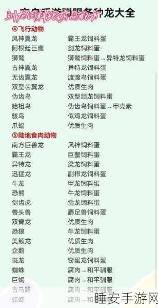 方舟生存进化 V207 版洗技能点神药配方大揭秘