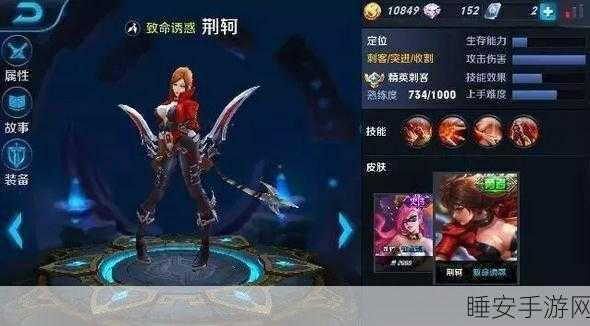 王者荣耀新版阿珂,致命刃舞,技能深度剖析与实战策略