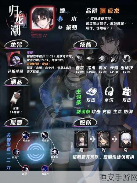 归龙潮秘籍，瞳龙咒的完美搭配与技能拆解