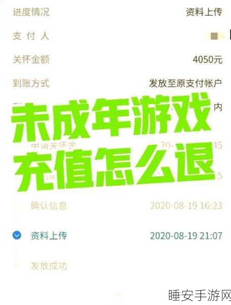 和平精英未成年充值退款全攻略，家长必看，轻松操作挽回损失