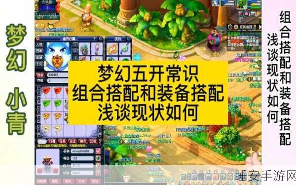 梦幻西游深度攻略，五开组合与等级阶段全解析